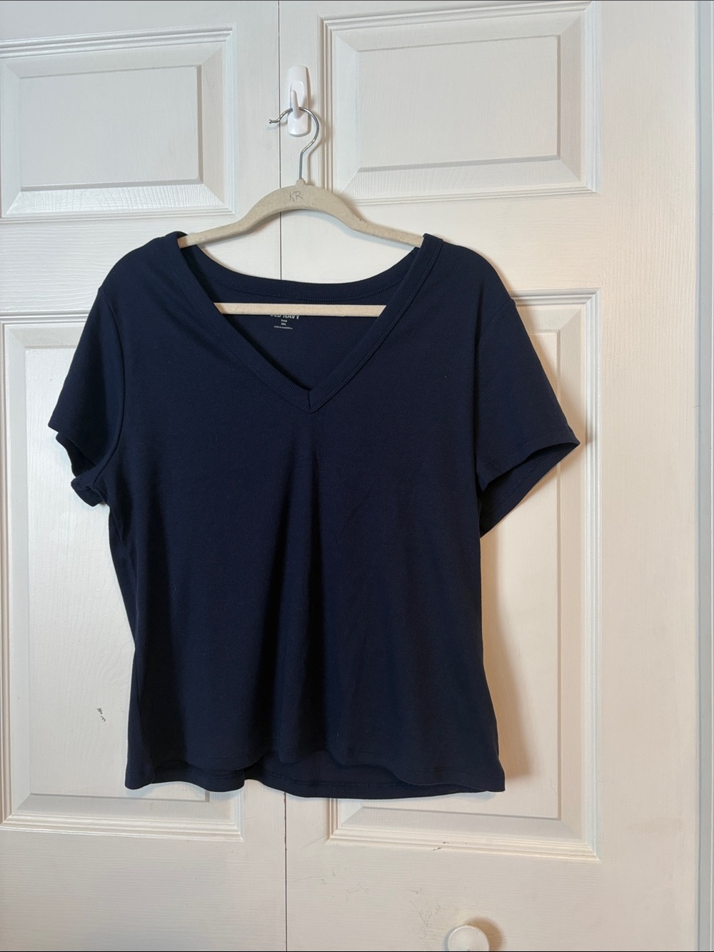 Women’s Navy Blue V-Neck